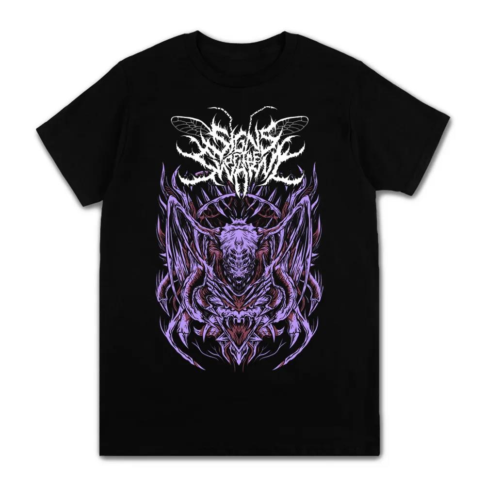 Vintage Fashion Eu - Deathcore zespół rockowy T ShirtSigns roju