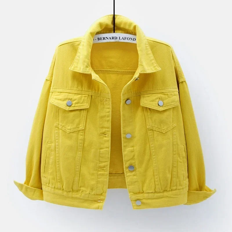 Patchwork Jean Jacket - Kurtka Damska Jeansowa 2026 Kurtki Jeansowe