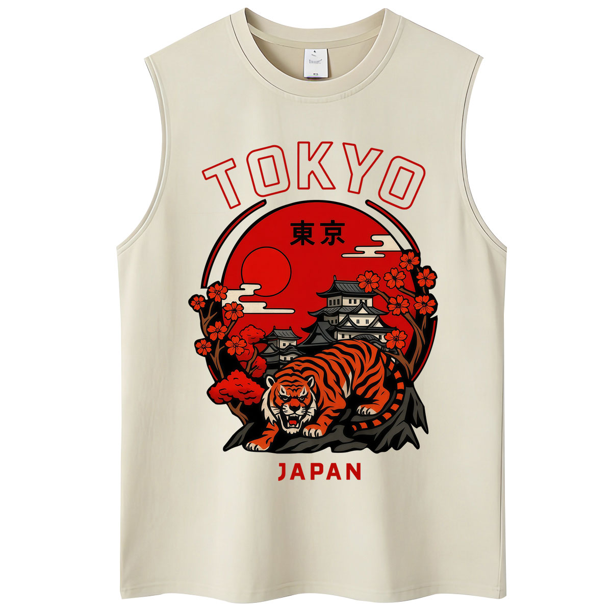Vintage Fashion Tokyo - Japoński styl Tokyo Tiger Sakura –