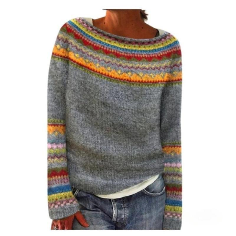 Vintage Fashion Faire - Damski sweter w stylu vintage z