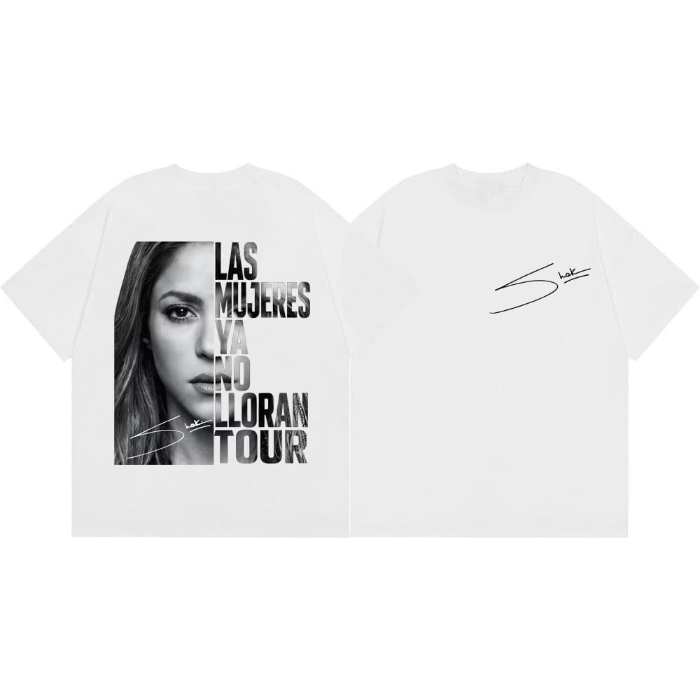 Vintage Fashion Toys - Koszulki graficzne Shakira Las Mujeres Ya