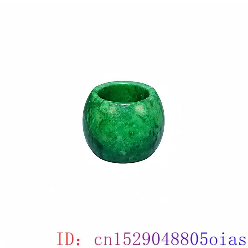 22mm zielone pierścionki z jad – Vintage Fashion Rings recenzja i cena