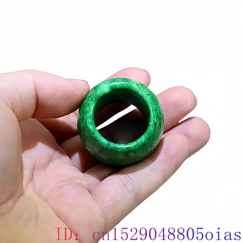 22mm zielone pierścionki z jad – Vintage Fashion Rings recenzja i cena