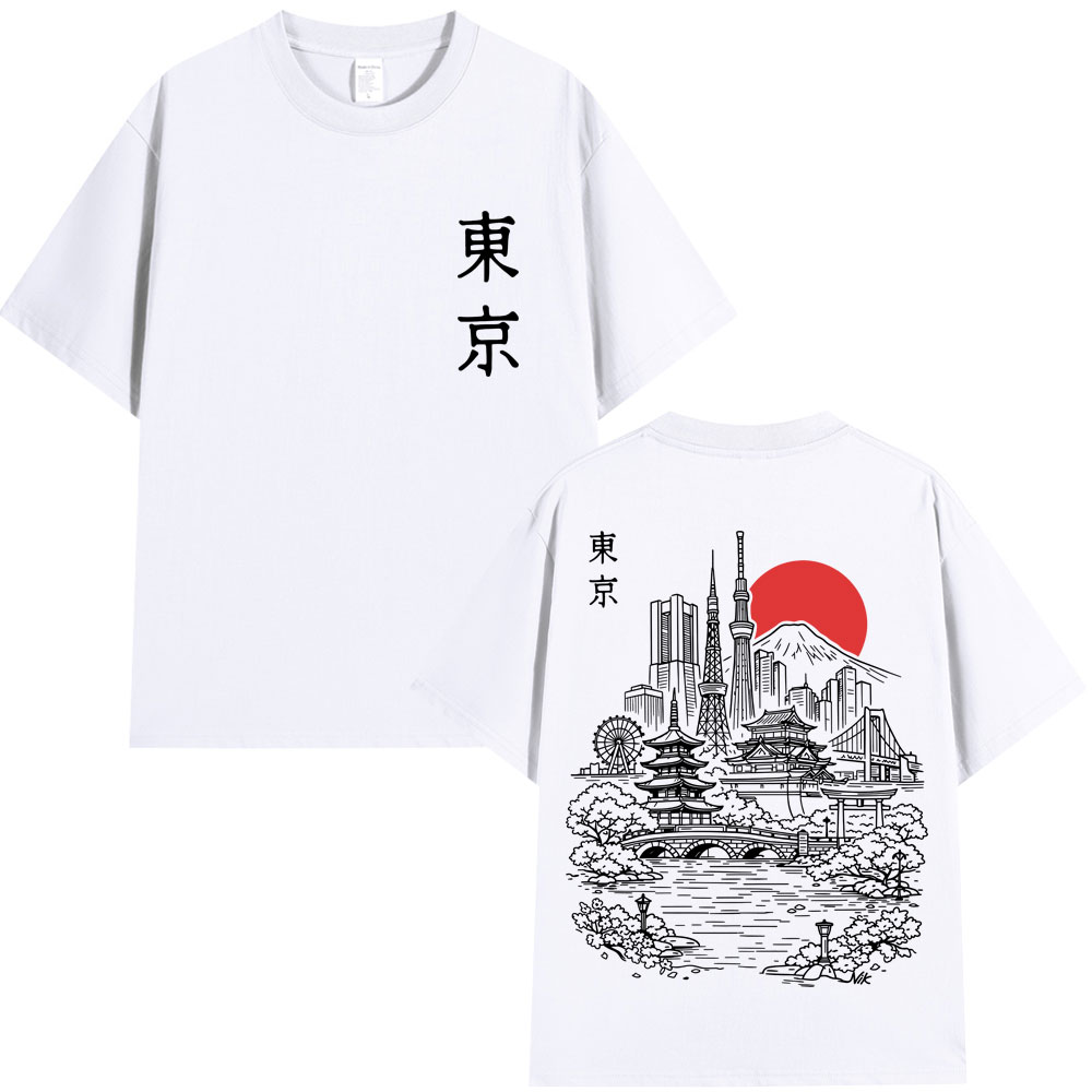 Japońska koszulka z grafiką w  – Vintage Fashion Tokyo recenzja i cena
