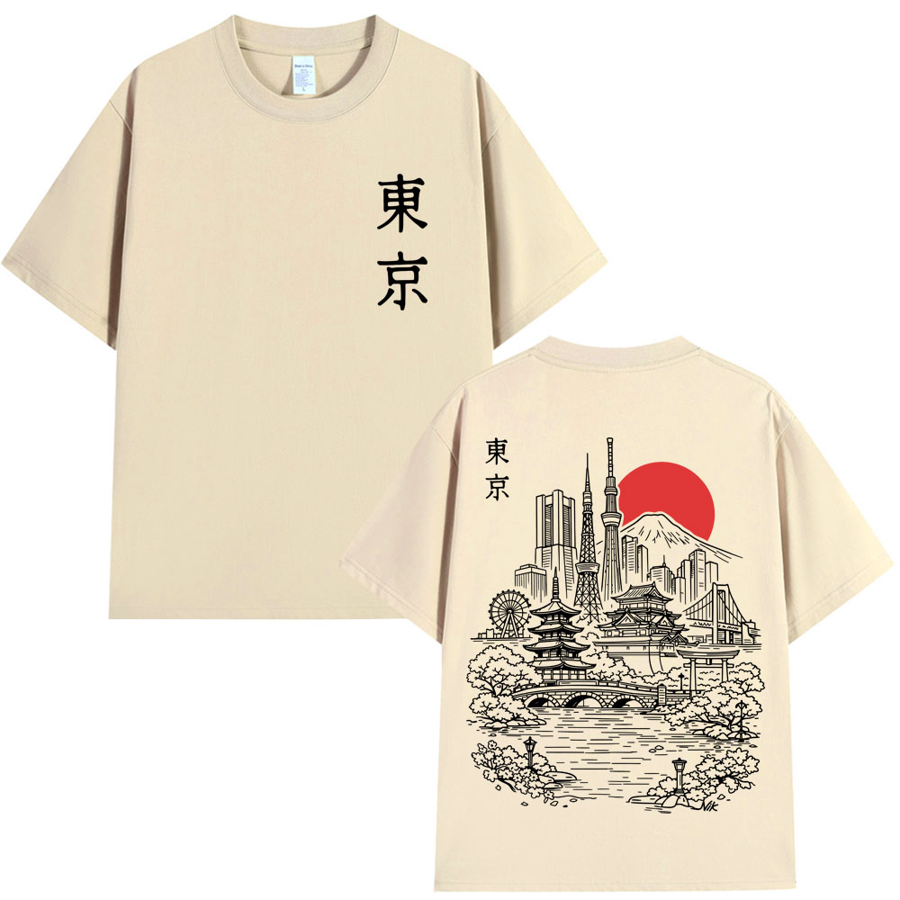 Japońska koszulka z grafiką w  – Vintage Fashion Tokyo recenzja i cena