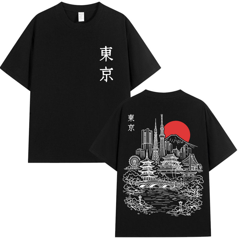 Japońska koszulka z grafiką w  – Vintage Fashion Tokyo recenzja i cena