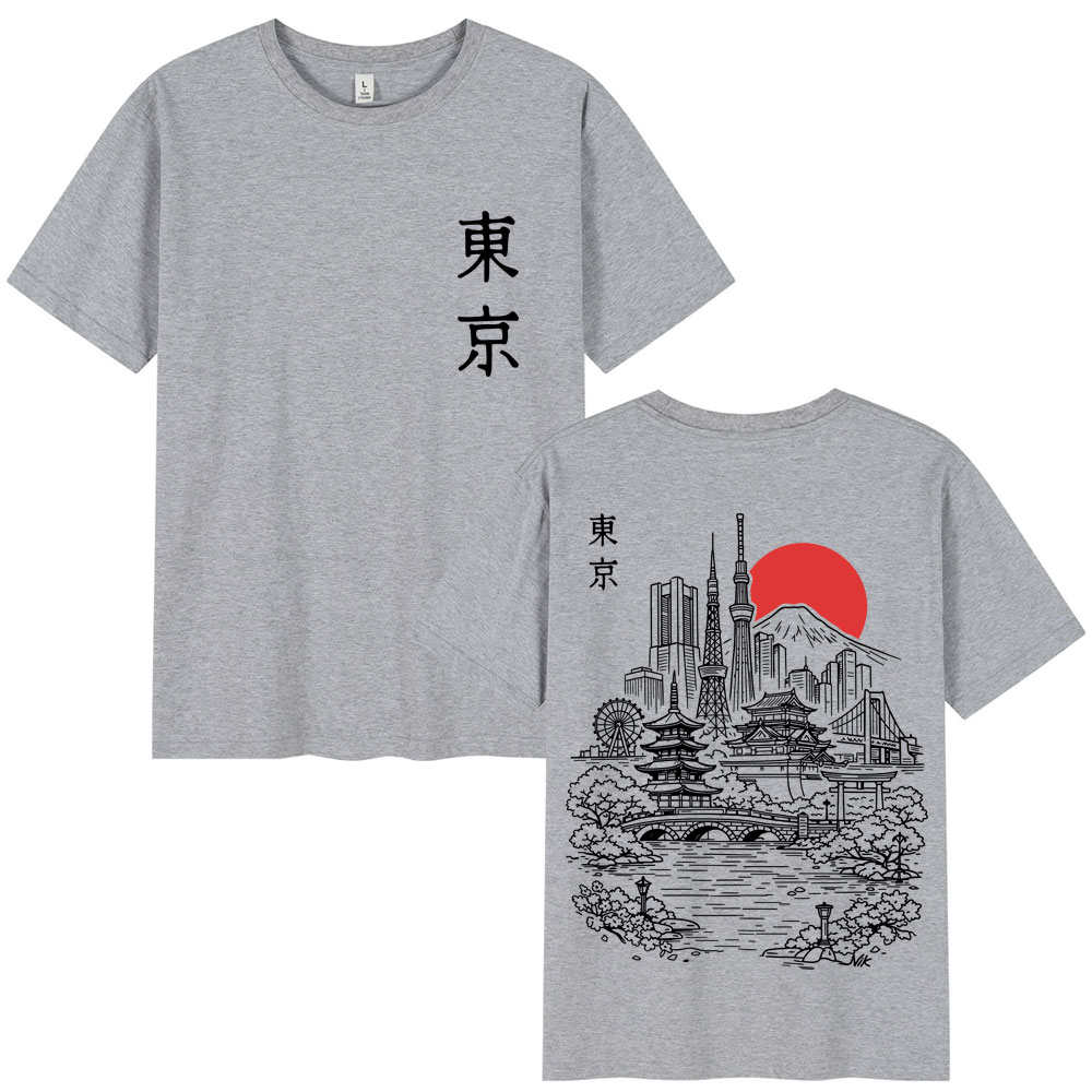 Japońska koszulka z grafiką w  – Vintage Fashion Tokyo recenzja i cena