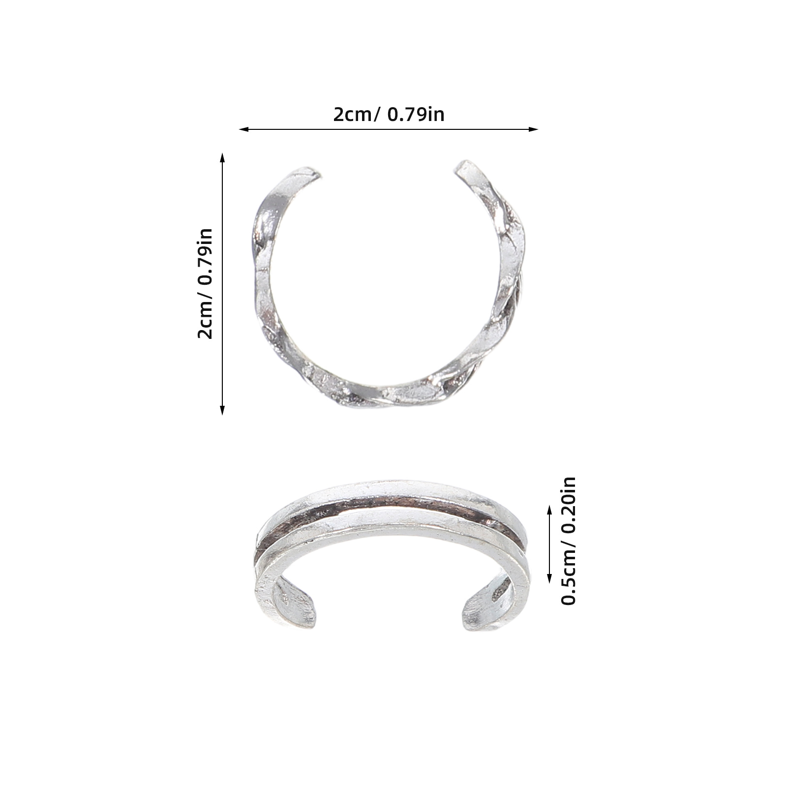 12 szt. Regulowanych Pierścion – Vintage Fashion Rings recenzja i cena