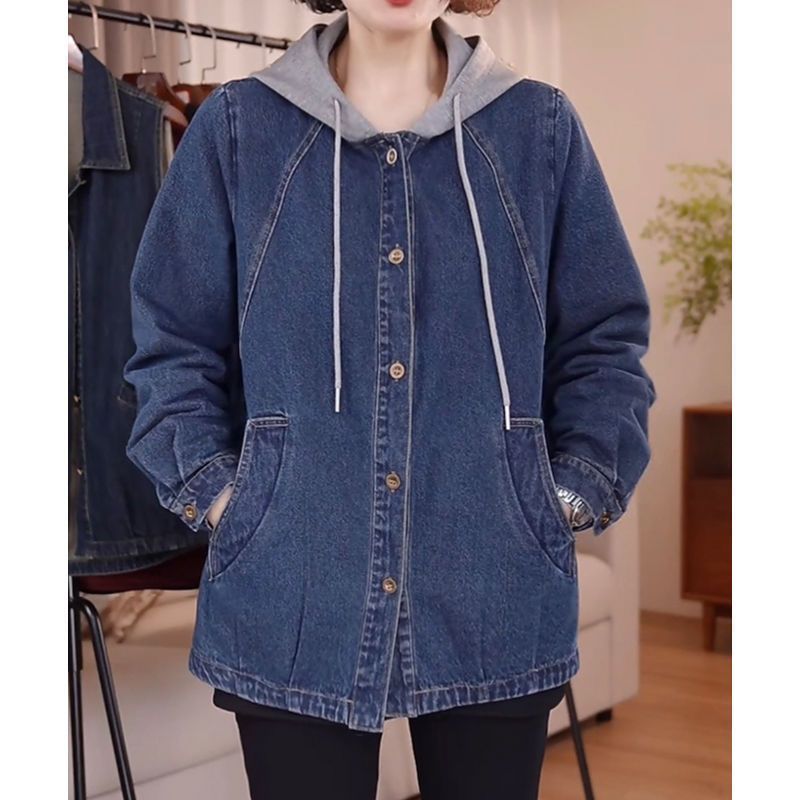 Europejska wysokiej jakości ku – Patchwork Jean Jacket recenzja i cena