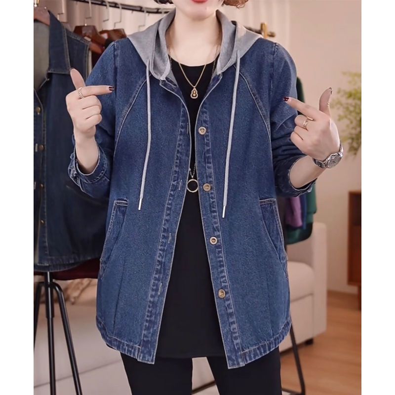 Europejska wysokiej jakości ku – Patchwork Jean Jacket recenzja i cena