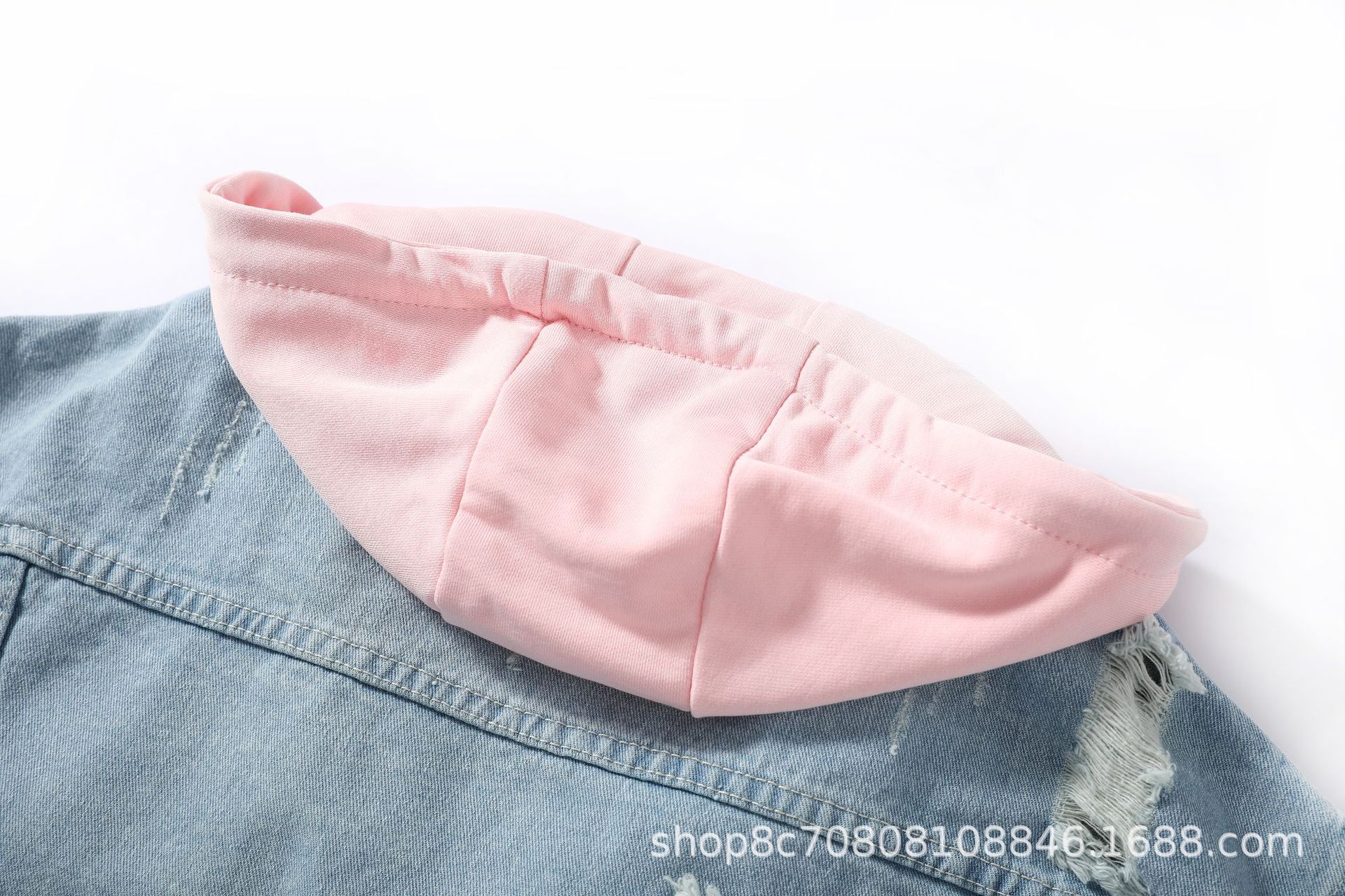 Luźne panele z kapturem w euro – Patchwork Jean Jacket recenzja i cena