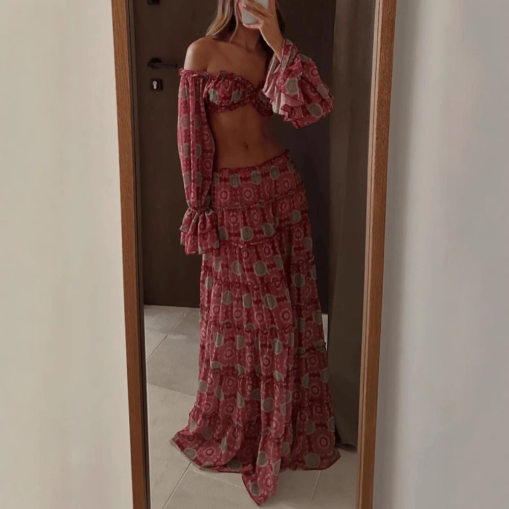 Zestaw dwuczęściowy: spódnica  – Vintage Fashion Pieces recenzja i cena