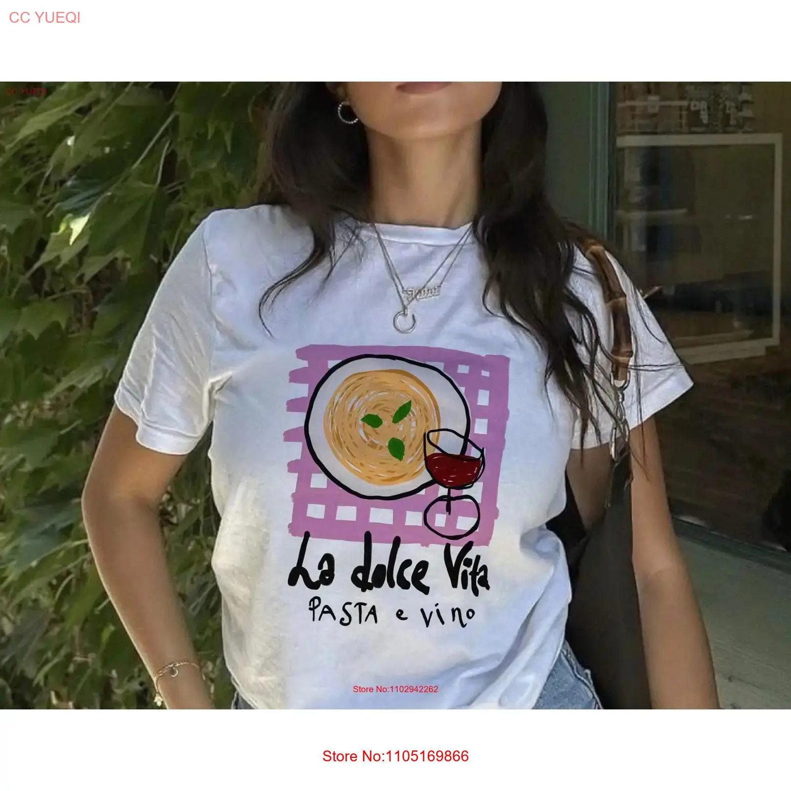 Koszulka La Dolce Vita Pasta v – Vintage Fashion La recenzja i cena