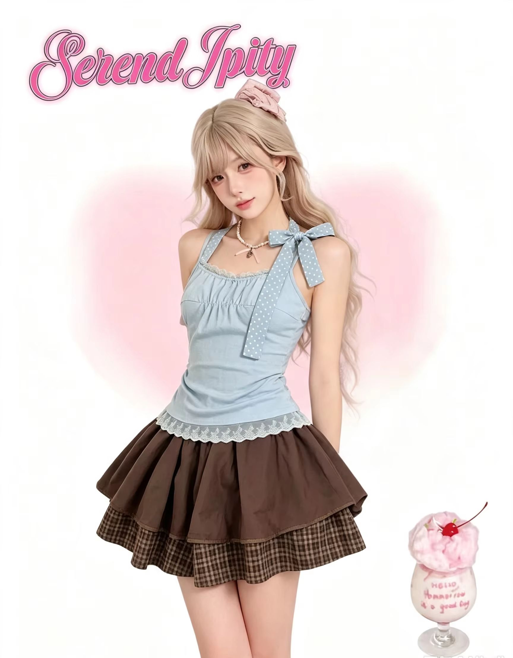 Japoński zestaw Harajuku Y2K V – Vintage Fashion Pieces recenzja i cena