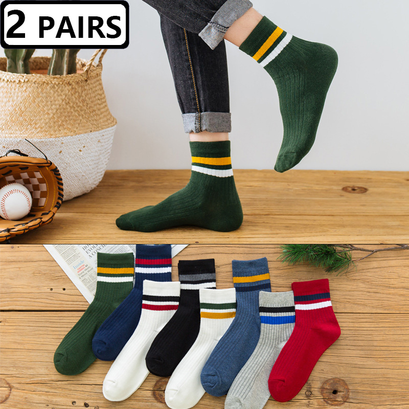 2 Pary Męskich Skarpetek w Pas – Vintage Fashion Eu recenzja i cena