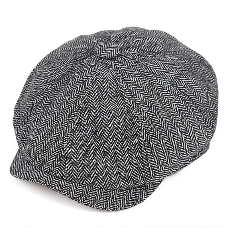Męska bawełniana ośmiokątna cz – Vintage Fashion Hats recenzja i cena