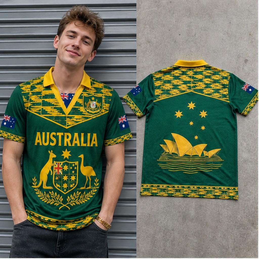 Męska koszulka polo z krótkim  – Vintage Fashion Australia recenzja i cena